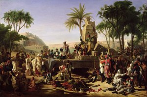 Troepen gestopt aan de oevers van de Nijl, 2 februari 1799, 1812